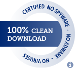 100% Clean Softpedia award