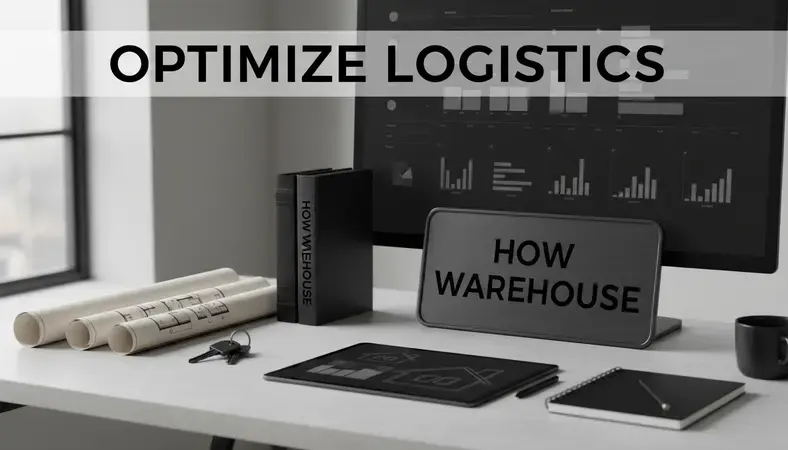 Warehouse management system dashboard showing real-time inventory and performance metrics