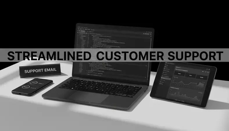 Dashboard view of a customer interaction management platform showing multiple communication channels and analytics