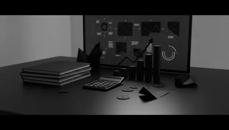 Dashboard showing key performance metrics and cost savings from logistics warehouse operations