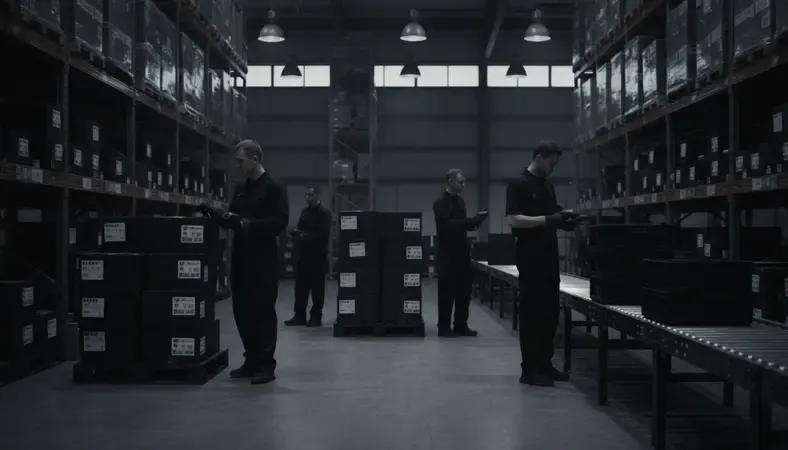 3PL warehouse workers efficiently picking and packing orders with barcode scanners