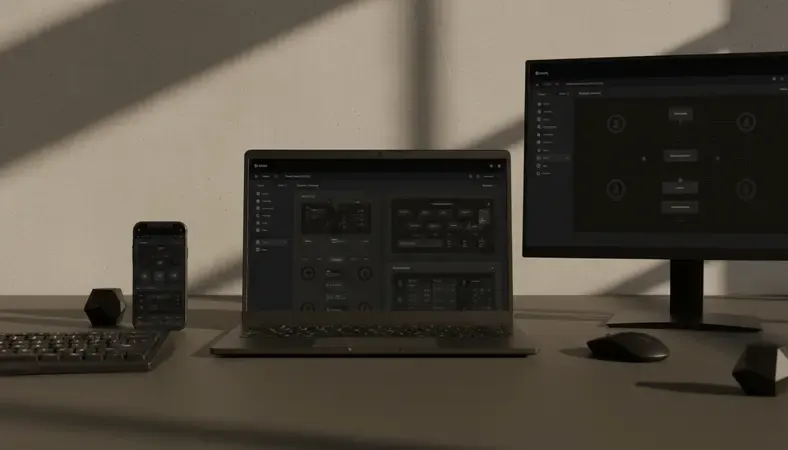 Split-screen comparison showing different customer interaction management software interfaces with feature highlights