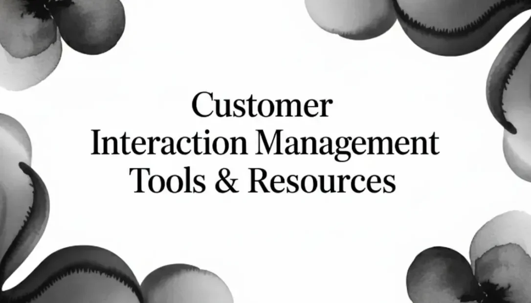 customer interaction management system