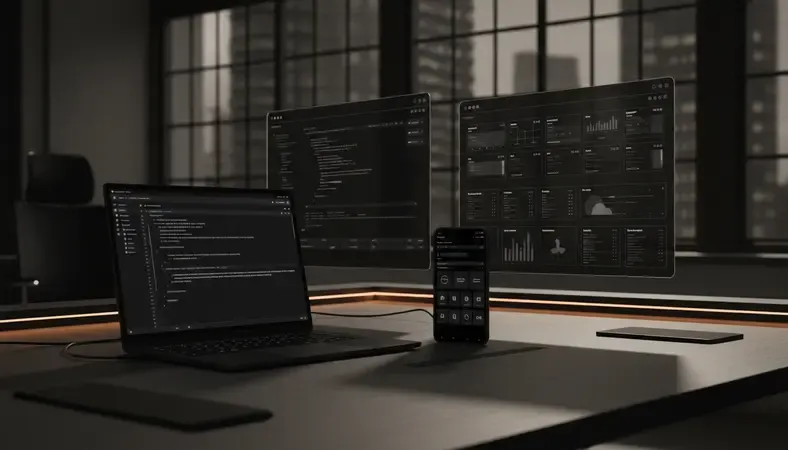 Warehouse management system dashboard showing real-time inventory levels and order status