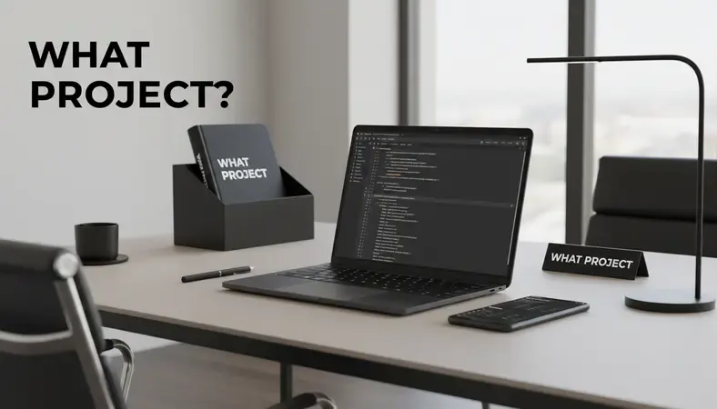 Clean project management interface showing task boards, timelines, and team collaboration features
