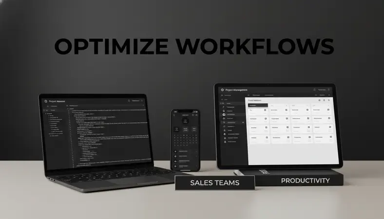 Side-by-side comparison of different project management software interfaces